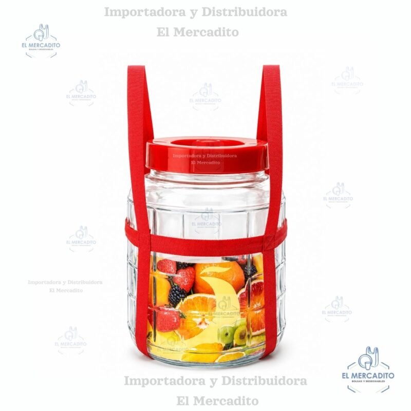 Recipiente De Vidrio Gigante 7300 ml, 7.3 Litros (RJ509)