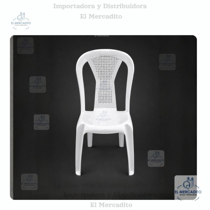 Silla Plástica sin descasa brazo