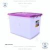 Caja plástica con rondines Sysmegabox #5, 120 litros