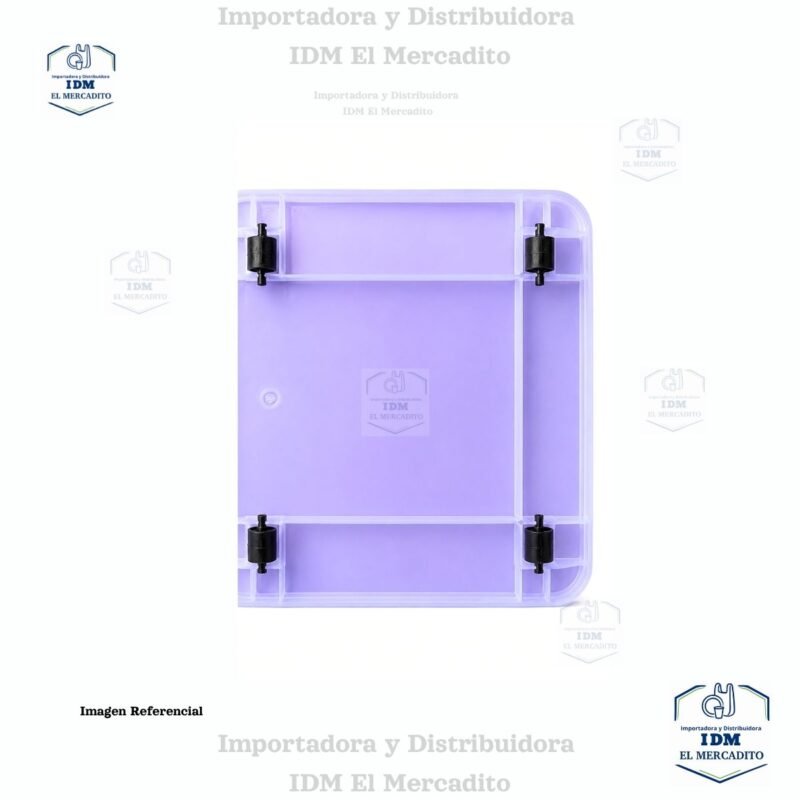 Caja plástica con rondines Sysmegabox #5, 120 litros