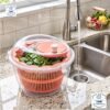 Escurridor centrífugo para vegetales