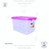 Caja plástica con rondines Sysmegabox #3, 45 litros