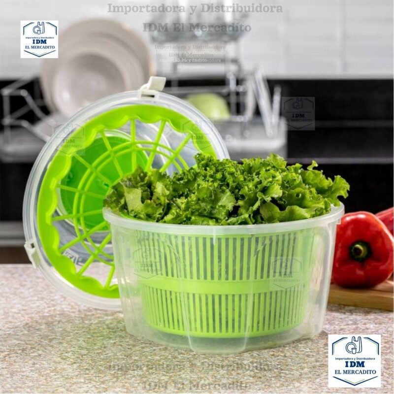 Escurridor centrífugo para vegetales
