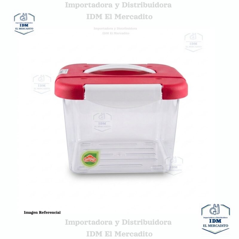 Caja Plástica Click Guateplast Transparente 4 Litros