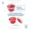 Escurridor centrífugo para vegetales