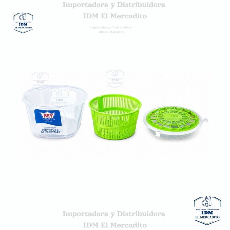 Escurridor centrífugo para vegetales