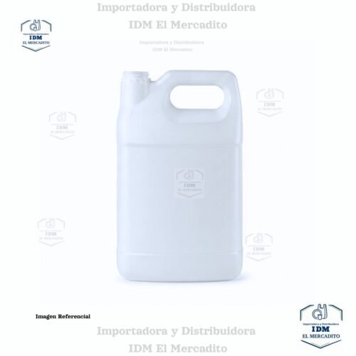 Galón plástico vacío opaco, 3785 ml