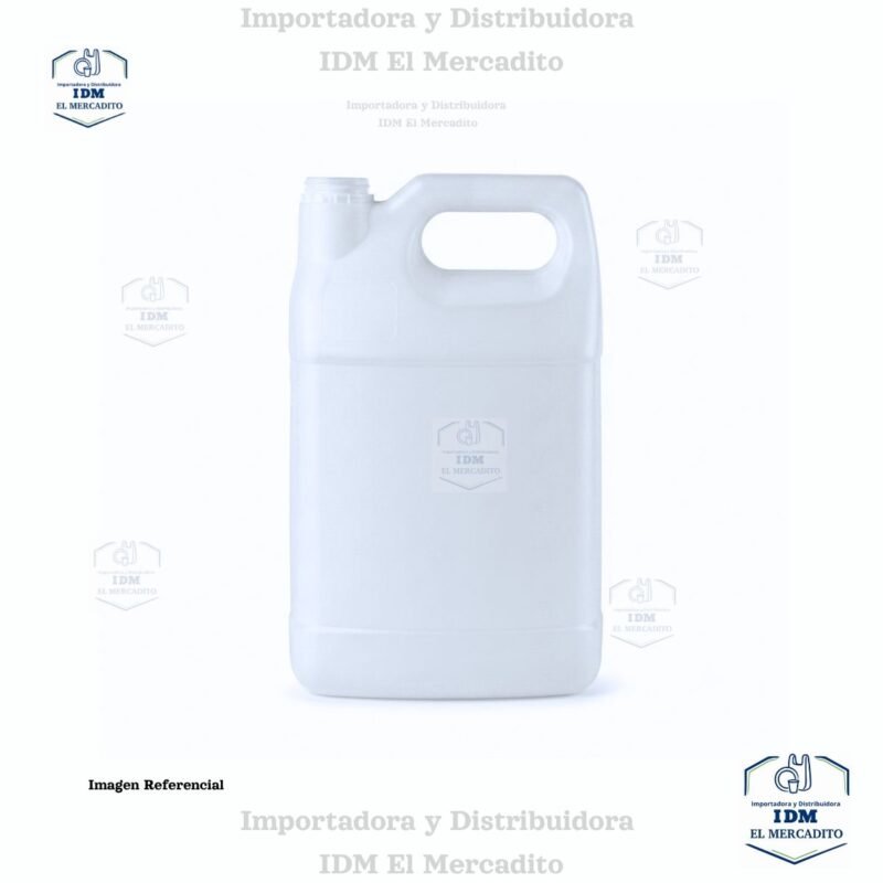 Galón plástico vacío opaco, 3785 ml