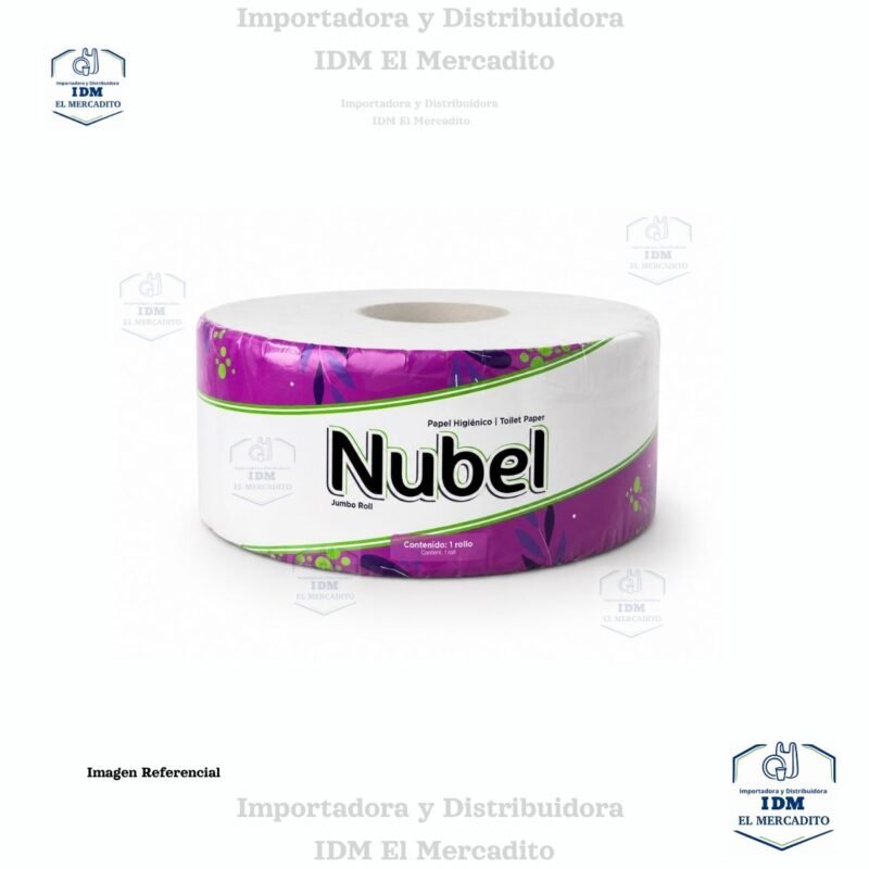 Papel Higiénico Jumbo Roll Nubel Económico