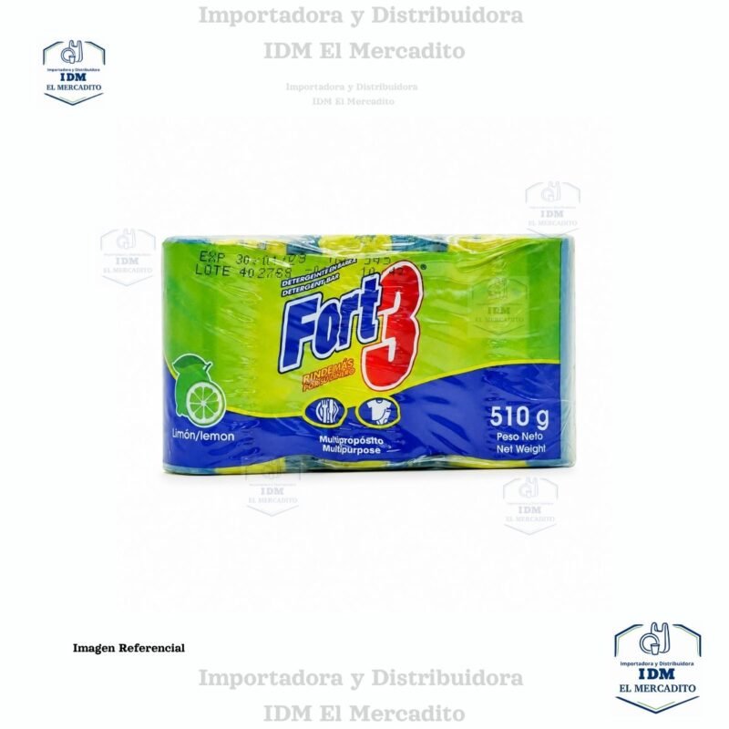 Lavaplatos Barra 3Pack 180G Fort3