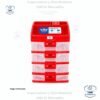 Organizador De Escritorio X 4 Niveles C/ Regatones