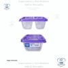 Taper Biofood con Division 0.15 L X 2