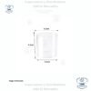 Vasos Transparentes para Postres – Elegantes para Bodas, Cumpleaños y Fiestas – Ideales para Tiramisú, Púdines, Tartas de Queso y Gelatinas