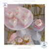 Mini tazas de postre en forma de corazón, 2.3 oz, 77 x 70 x 45 mm, en paquetes de 10 unidades