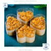 Mini tazas de postre en forma de corazón, 2.3 oz, 77 x 70 x 45 mm, en paquetes de 10 unidades