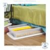 Caja plástica bajo cama con tapa 39 Litros