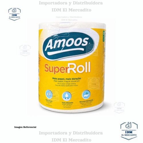 Toalla mayordomo super roll, doble hoja, 280 hojas