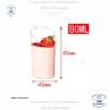 Copas cilíndricas triangulares biseladas para postres, en paquetes de 10 unidades, vasos para pudín, fiestas, gelatina, copas para pastel, tazones para pastel, tazones para postres, helado, pudines, yogur, y bodas.