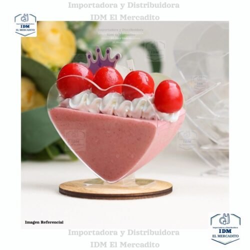 Mini tazas de postre transparentes con forma de corazón, 10 piezas, pudín de Mousse, perfecto para boda, cumpleaños, fiesta, decoración de postres