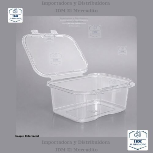 Burbuja Envase Rectangular ILOCK 24 oz, 14.6 x 17.3 x 6.78 cm