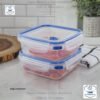 Sterilite Ultra-Seal 4.0 recipiente cuadrado, Contenedor de Almacenamiento de Alimentos con Cierre, Sello Hermético Impermeable
