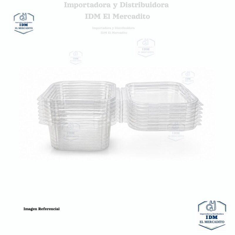 Burbuja Envase Rectangular ILOCK 24 oz, 14.6 x 17.3 x 6.78 cm