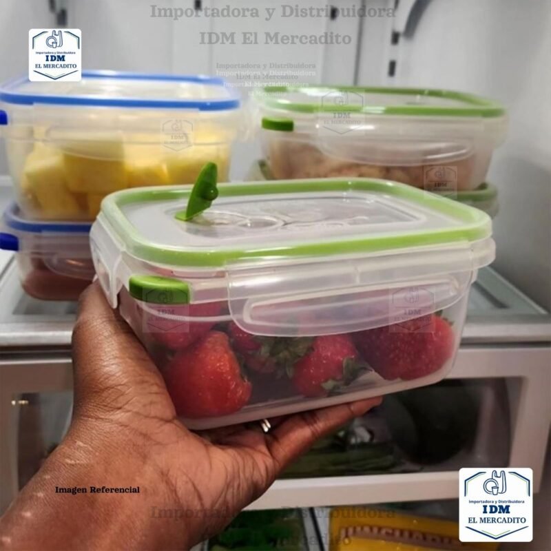 Sterilite Ultra-Seal - Recipiente rectangular de 4.5 tazas, contenedor hermético para almacenamiento de alimentos, tapa con pestillo, apto para microondas y lavavajillas, transparente