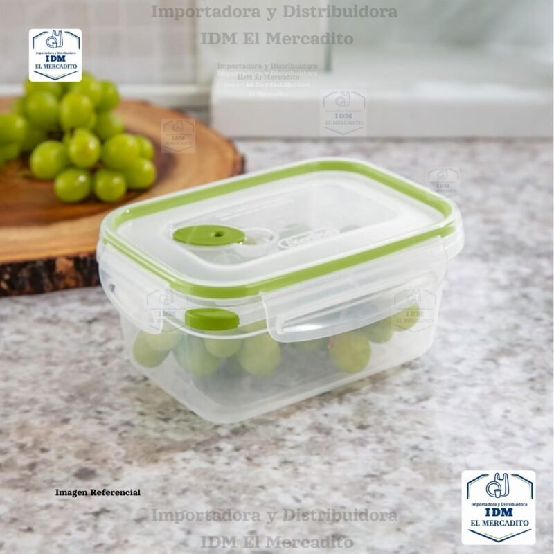 Sterilite Ultra-Seal - Recipiente rectangular de 4.5 tazas, contenedor hermético para almacenamiento de alimentos, tapa con pestillo, apto para microondas y lavavajillas, transparente