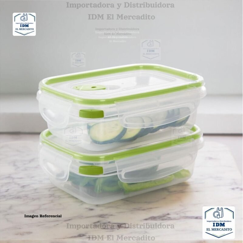 Sterilite Contenedor Rectangular de Almacenamiento de Alimentos UltraSeal de 3.1 Tazas