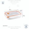 Sterilite Ultra-Seal 5.8 tazas, recipiente, Contenedor de Almacenamiento de Alimentos con Cierre, Sello Hermético Impermeable