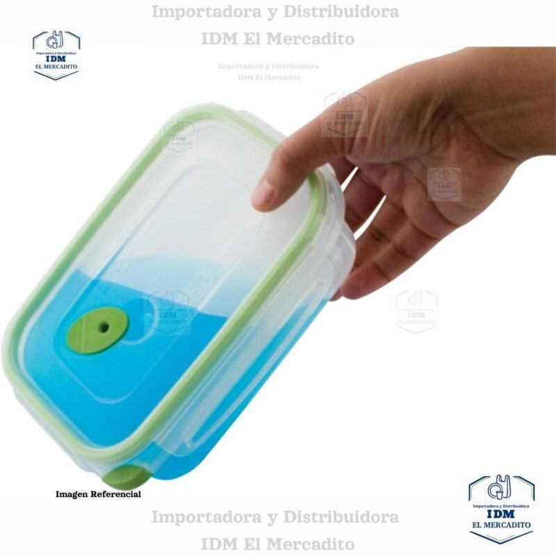 Sterilite Contenedor Rectangular de Almacenamiento de Alimentos UltraSeal de 3.1 Tazas