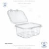 Burbuja Envase Rectangular ILOCK 24 oz, 14.6 x 17.3 x 6.78 cm
