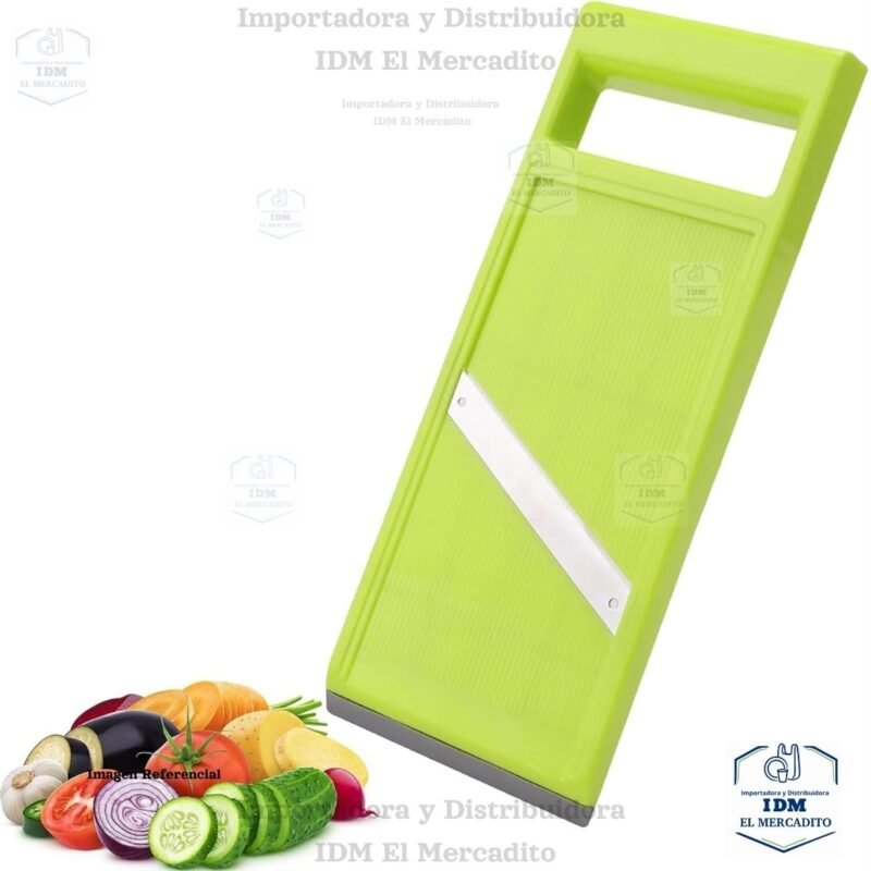 Cortador Rayador manual de Acero Inoxidable para Pepino y Verduras – Rebanador Portátil para Pepino, Papa, Cebolla y Zanahoria