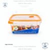 Contenedor Hermetic Rectangular con Válvula 1.1 L