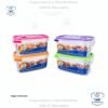 Contenedor Hermetic Rectangular con Válvula 1.1 L