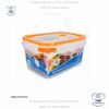 Contenedor Hermetic Rectangular con Válvula 1.1 L