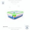 Contenedor Hermetic Rectangular con Válvula 1.4 L