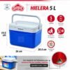 Hielera Guateplast Polar capacidad 5 litros