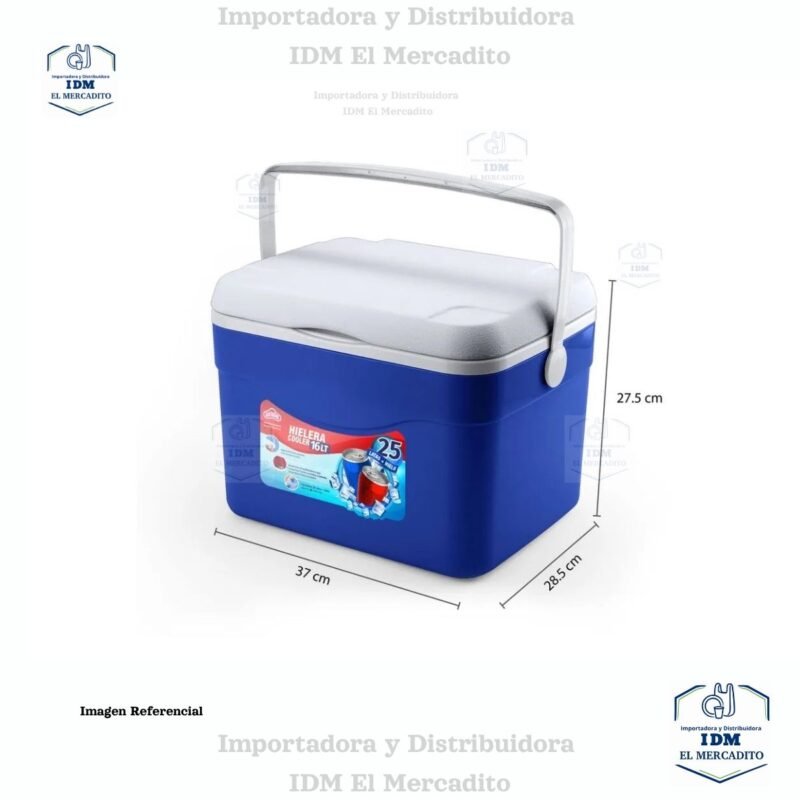 Hielera Guateplast Polar capacidad 16 litros