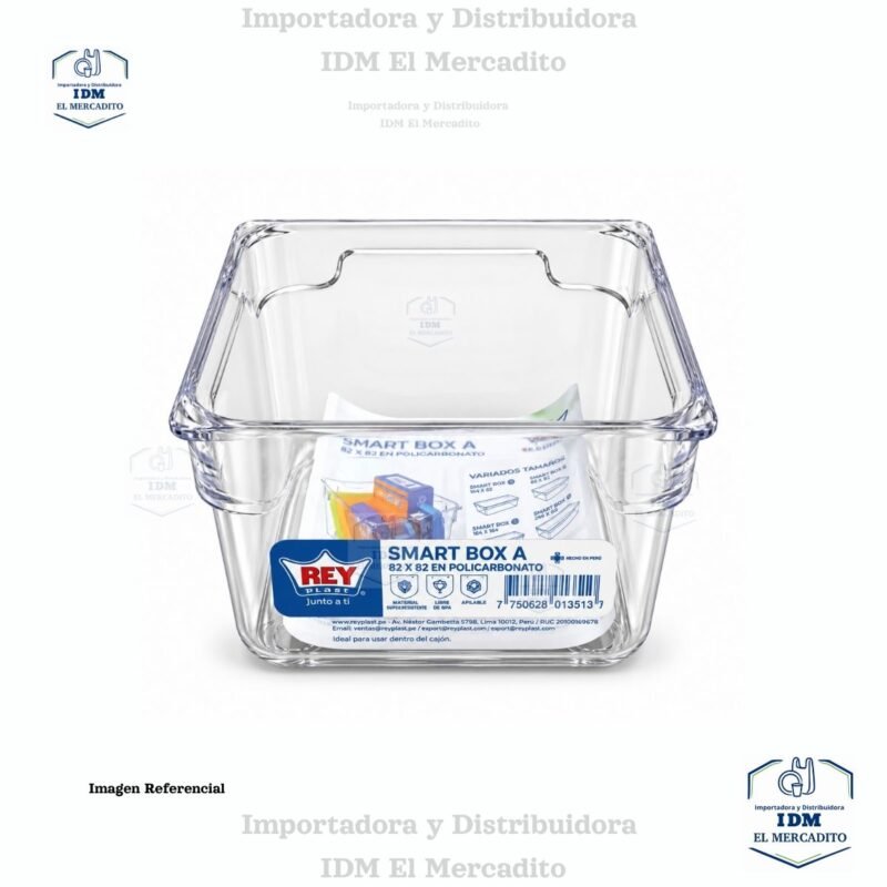 Caja Smart box A 8.2 X 8.2 cm en Policarbonato