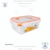 Sterilite Ultra-Seal 8.3 tazas, recipiente, Contenedor de Almacenamiento de Alimentos con Cierre, Sello Hermético Impermeable