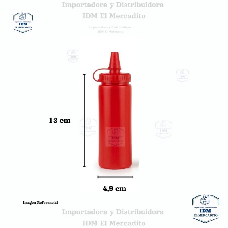 Salsera 6.5 oz, 190 ml, en colores blanco, rojo y amarillo