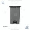 Basurero Pedal de 50 litros