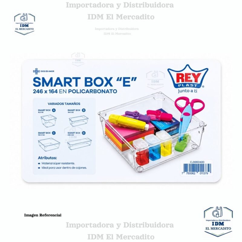 Caja Smart Box E 24.6 X 16.4 cm En Policarbonato
