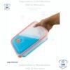 Sterilite Ultra-Seal 8.3 tazas, recipiente, Contenedor de Almacenamiento de Alimentos con Cierre, Sello Hermético Impermeable