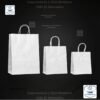 Bolsa de papel Manigueta Blanca