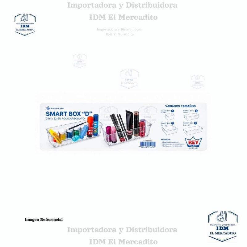 Caja Smart box D 24.6 X 8.2 cm en Policarbonato