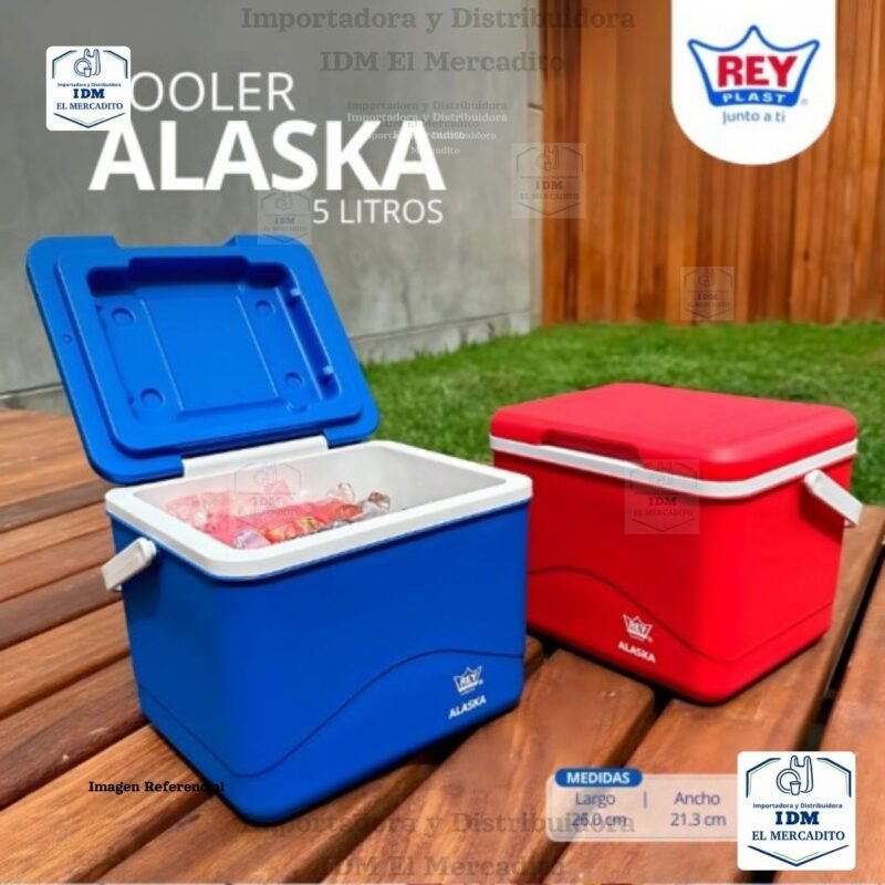 Hielera Cooler Alaska capacidad 5 litros