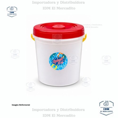Cubeta splash 12 Litros con tapa