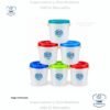 Cubeta splash 12 Litros con tapa